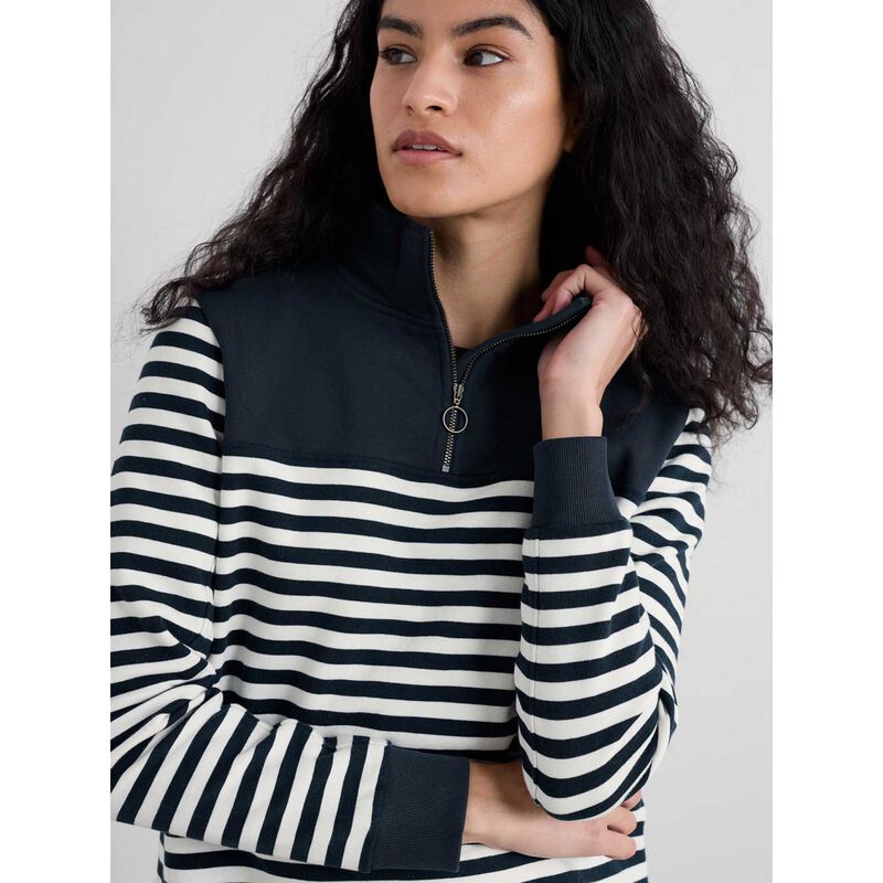 Seasalt Cornwall Navigation Sweatshirt Mini Cornish Maritime Chalk image number 2